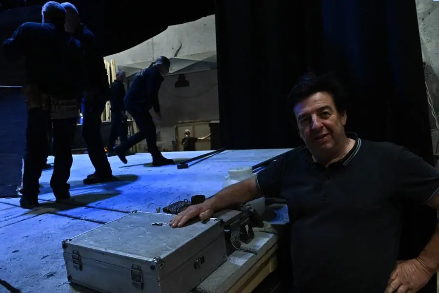 Gli effetti pirotecnici di Flavio Guerini per La Gioconda al teatro Grande