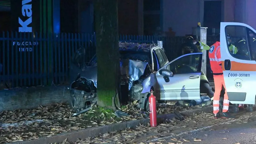 L'incidente mortale è avvenuto in via Diaz a Brescia