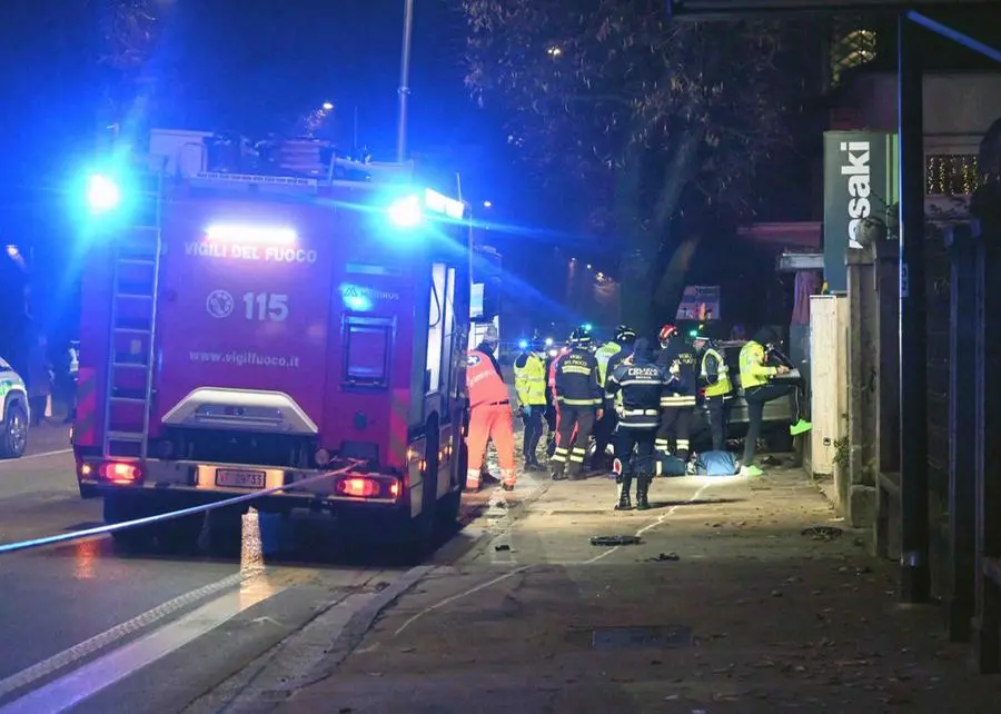 L'incidente mortale è avvenuto in via Diaz a Brescia