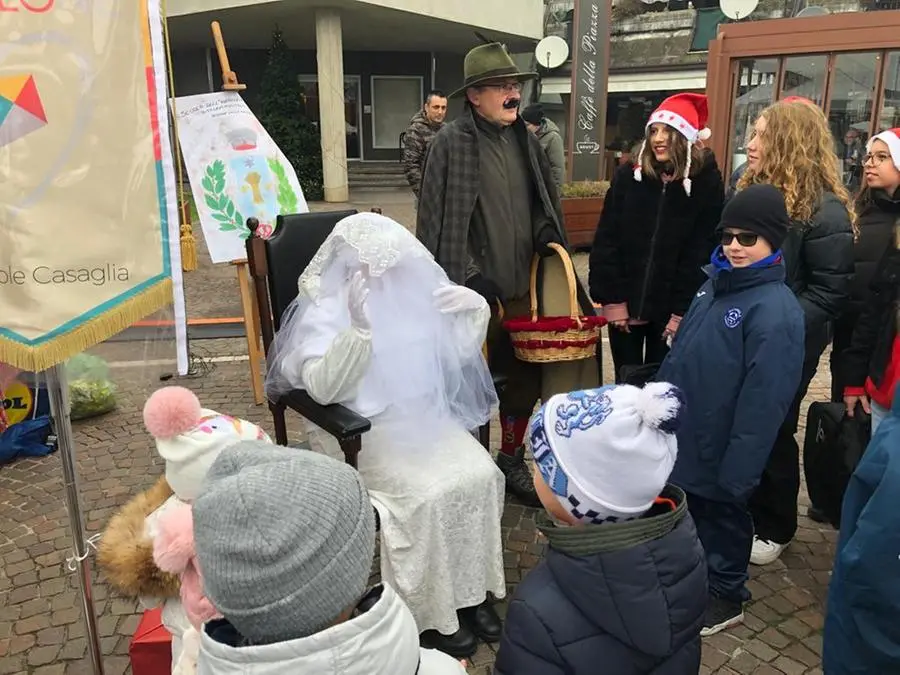 In Piazza con noi in diretta dal villaggio di Natale di Torbole Casaglia