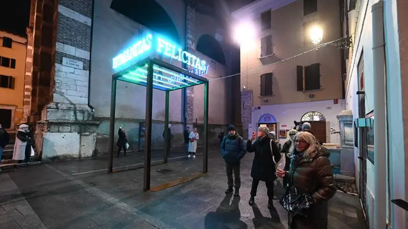 Le installazioni di luce di «E-ventum- Luce in Carmine»