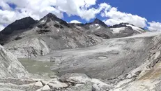 Il ghiacciaio dell'Adamello - Foto Servizio Glaciologico Lombardo