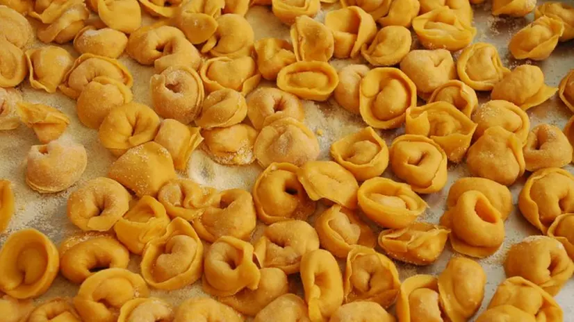 Tortellini bolognesi fatti a mano