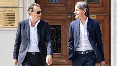 È il 9 gugno 2021 e il rapporto tra Massimo Cellino e Pippo Inzaghi pare destinato a durare a lungo... - Foto New/Reporter © www.giornaledibrescia.it