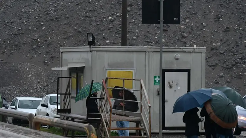 La cava di Bedizzole dove è avvenuto l'infortunio mortale