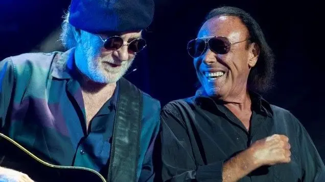 Il duo: Francesco De Gregori e Antonello Venditti - Foto R. Panucci