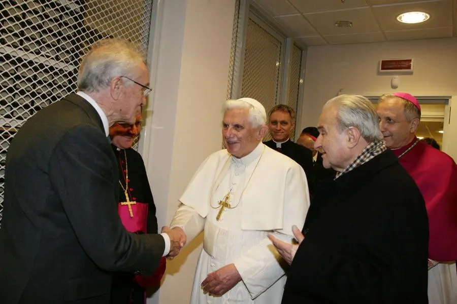 Benedetto XVI, la visita a Brescia dell'8 novembre 2009