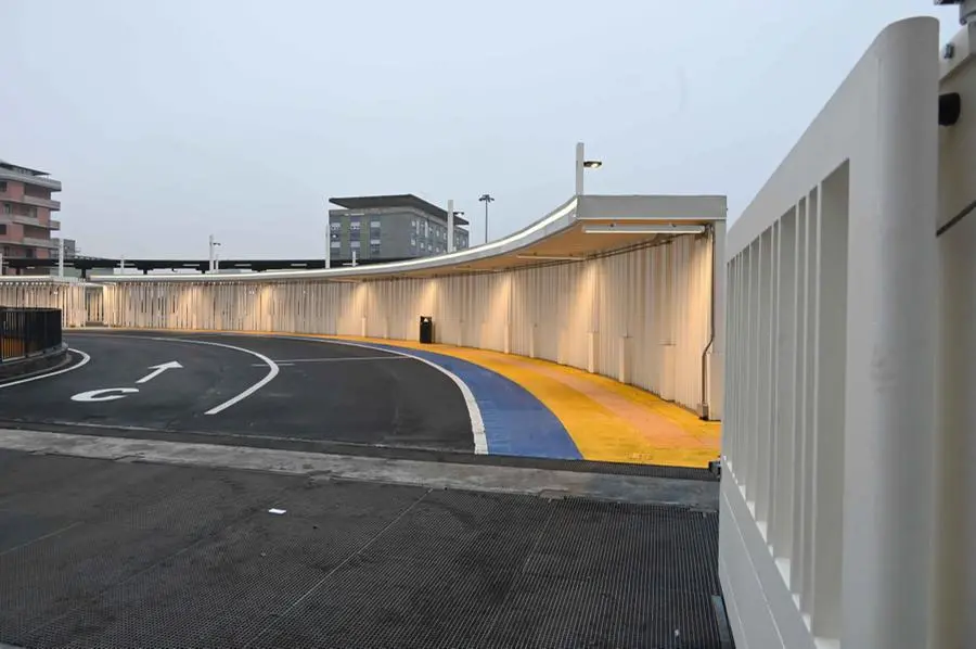 L'inaugurazione dell'Autostazione di via Solferino