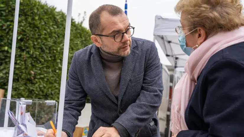 Fabio Rolfi al Villaggio Sereno