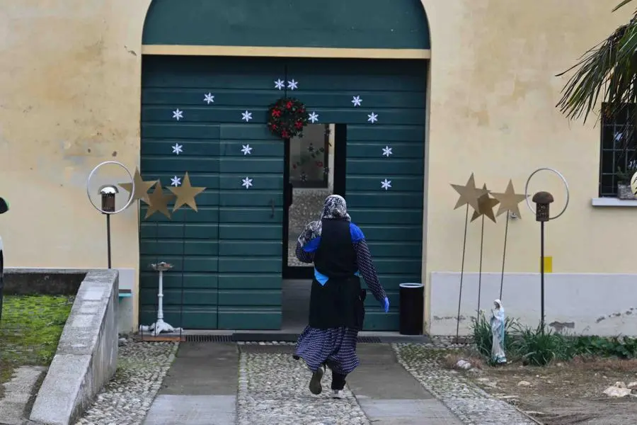 Il Natale al nuovo rifugio Caritas di via Ardigò a Brescia