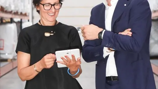 Luisa e Luigi Wilmo Franceschetti - © www.giornaledibrescia.it