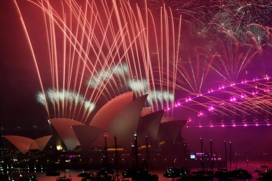 I festeggiamenti per l'anno nuovo in Australia e a Taiwan