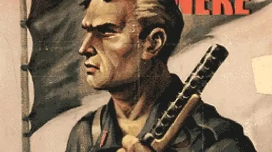 Un manifesto della propaganda della Rsi