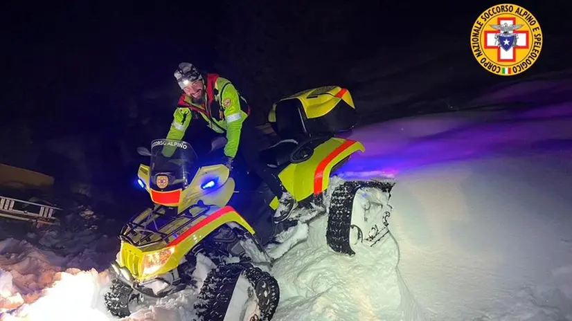 I tecnici della Stazione di Temù del Soccorso alpino