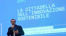 Il convegno sulla Cittadella dell’Innovazione Sostenibile è stato aperto dal fisico e divulgatore scientifico Valerio Rossi Albertini - Foto NewReporter/Favretto © www.giornaledibrescia.it
