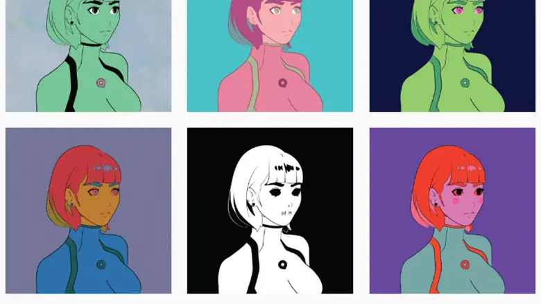 Nft e arte digitale, alcuni dei «token» del progetto Holographic Tokyo Girlfriend