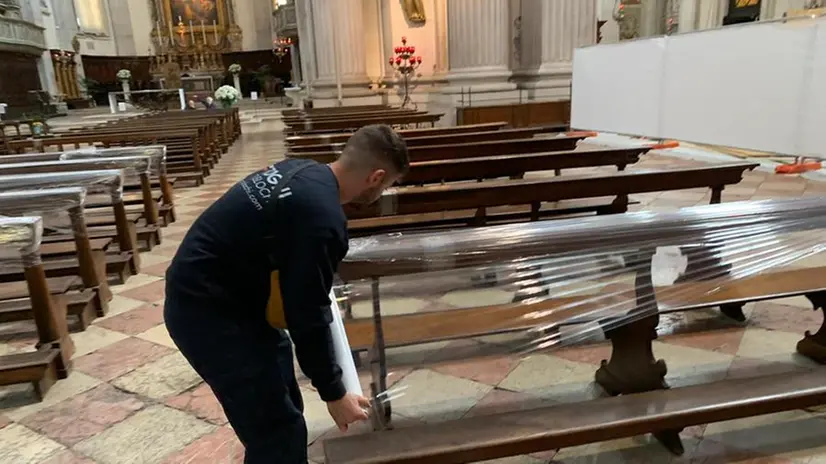 Lavori in corso in Cattedrale