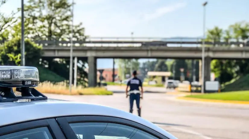 Una pattuglia della Polizia locale di Rezzato - Foto © www.giornaledibrescia.it