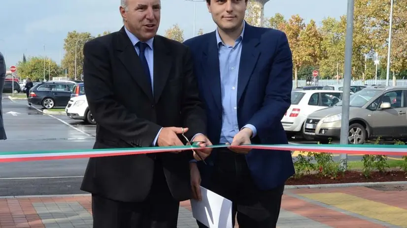 Candidati sindaco. Da sinistra Valter Muchetti e Federico Manzoni