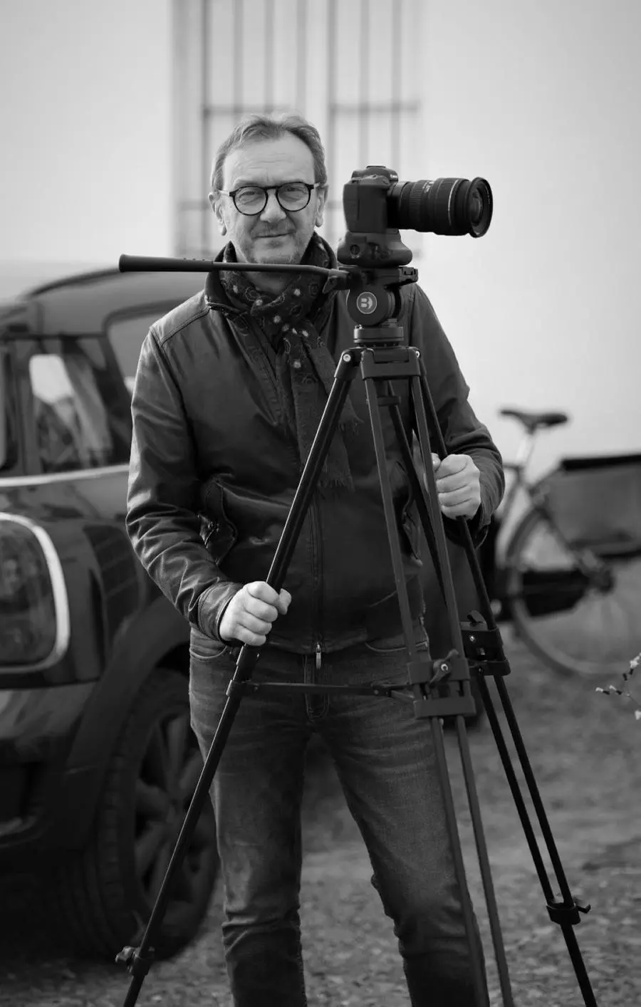Alcuni momenti delle riprese del film del regista Massimo Grandi