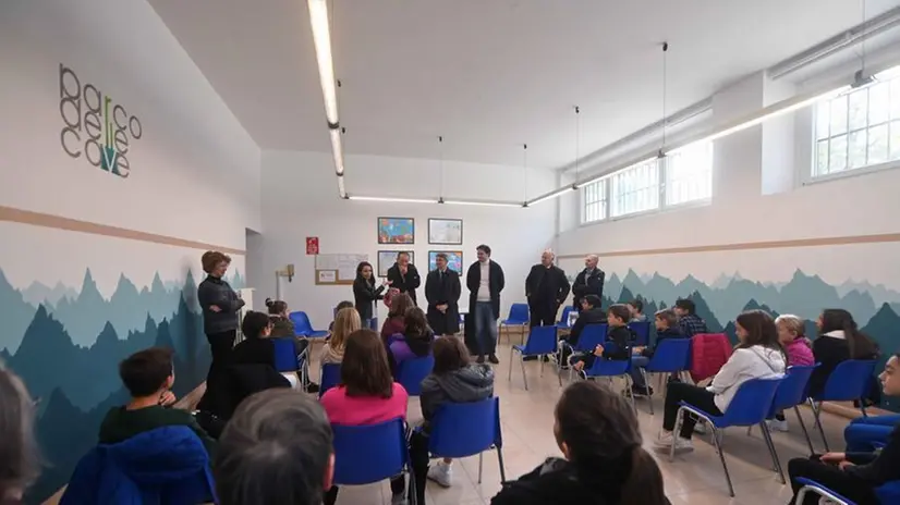 L'inaugurazione della Sala civica di Buffalora