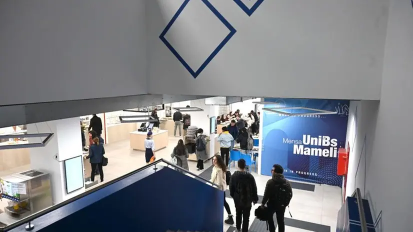 L'inaugurazione della mensa Mameli
