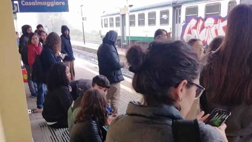 I pendolari bloccati lungo la Brescia-Parma