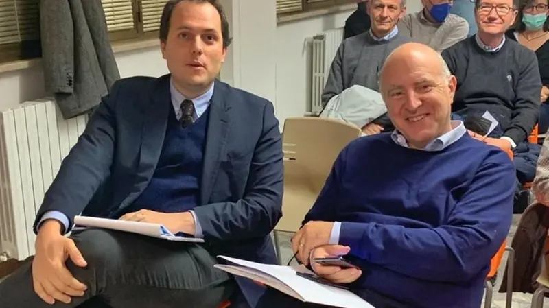 Da sinistra, Federico Manzoni e Valter Muchetti