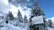 Nevica a Ponte di Legno: strade imbiancate