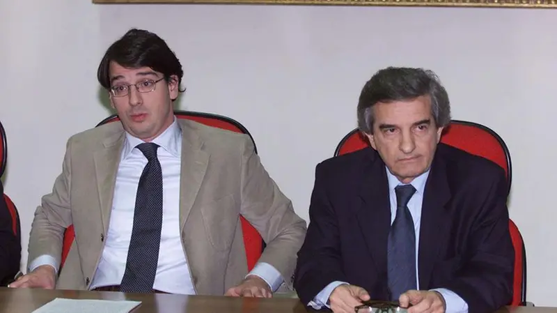 Savio e Tarquini in una foto dei primi anni 2000 - Foto © www.giornaledibrescia.it