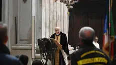 L'annuncio in Duomo durante la messa per Santa Barbara