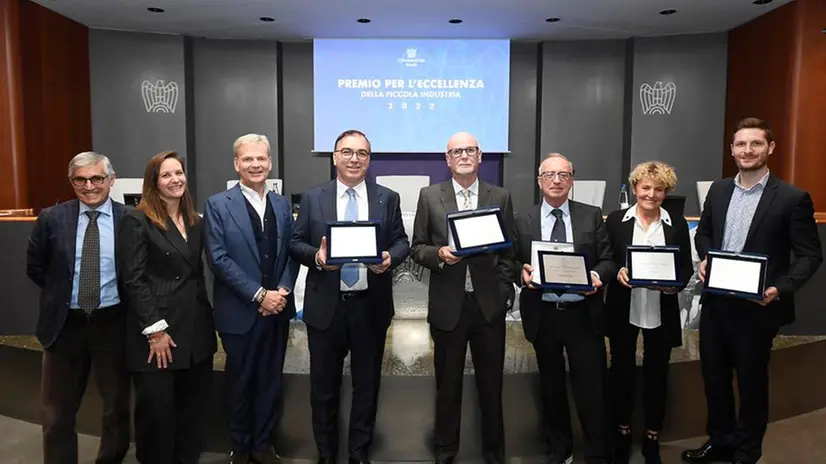 Le 5 Pmi premiate da Confindustria Brescia