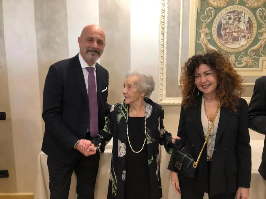 I festeggiamenti per i 100 anni di Marta Damiano