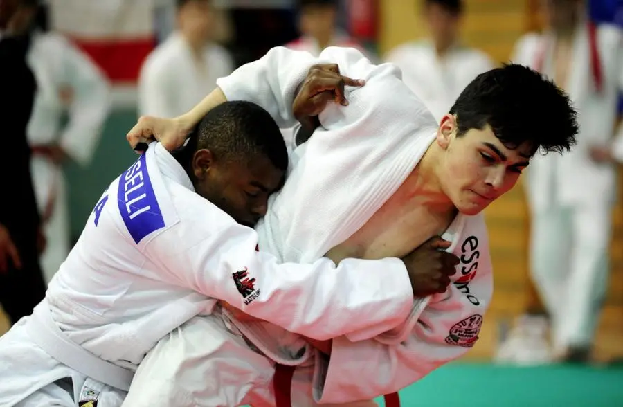 Alcuni atleti sui tatami