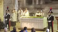 La celebrazione in Duomo Vecchio