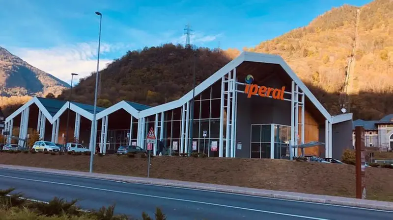 Il supermercato Iperal di Sonico