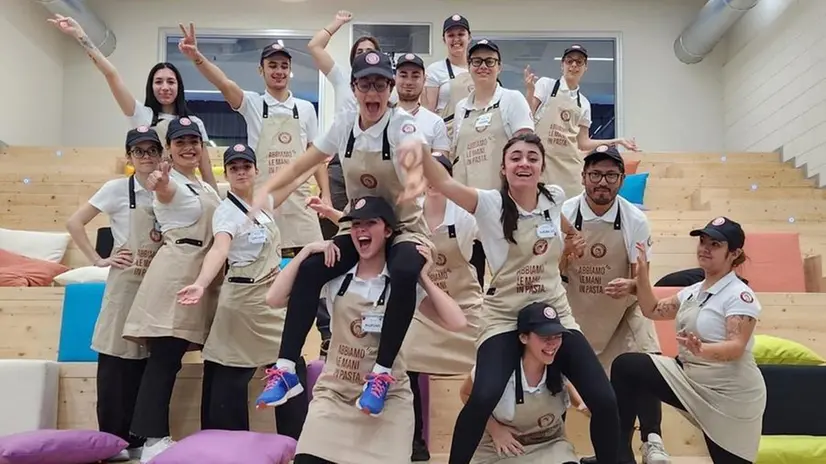 Il team della catena La Piadineria