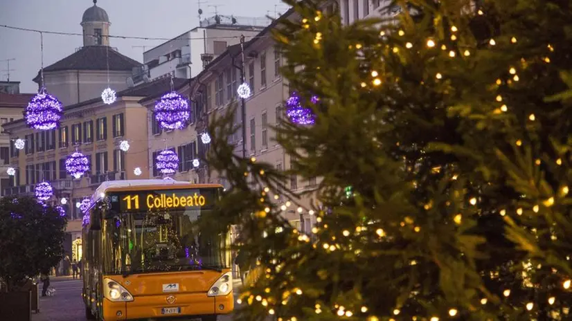 Cambiano gli orari dei trasporti a Brescia in occasione del Natale - © www.giornaledibrescia.it