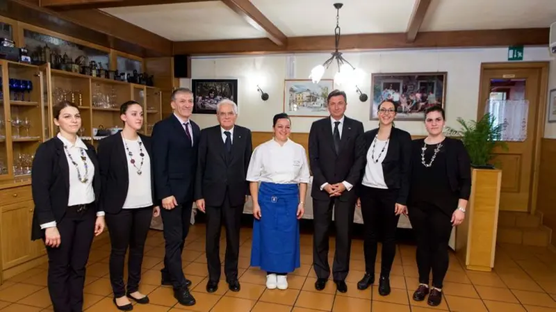 Tra i clienti della Lokanda Devetak anche il presidente Mattarella