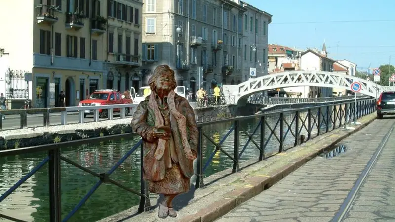 Il punto dove l'opera potrebbe essere posizionata - © www.giornaledibrescia.it