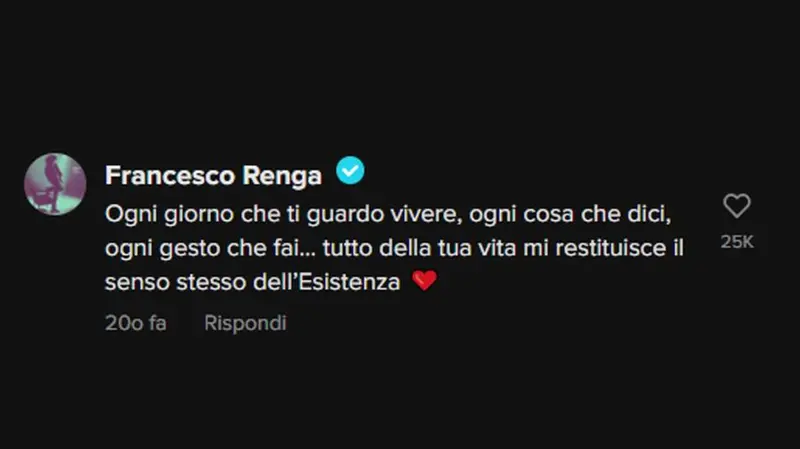 Il commento di Francesco Renga al video della figlia Jolanda