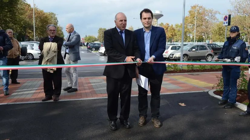 Gli assessori Valter Muchetti e Federico Manzoni