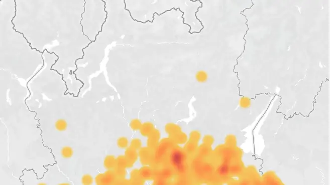 La zona lombarda con più allevamenti ed emissioni: Brescia-Cremona-Mantova - Fonte Greenpeace