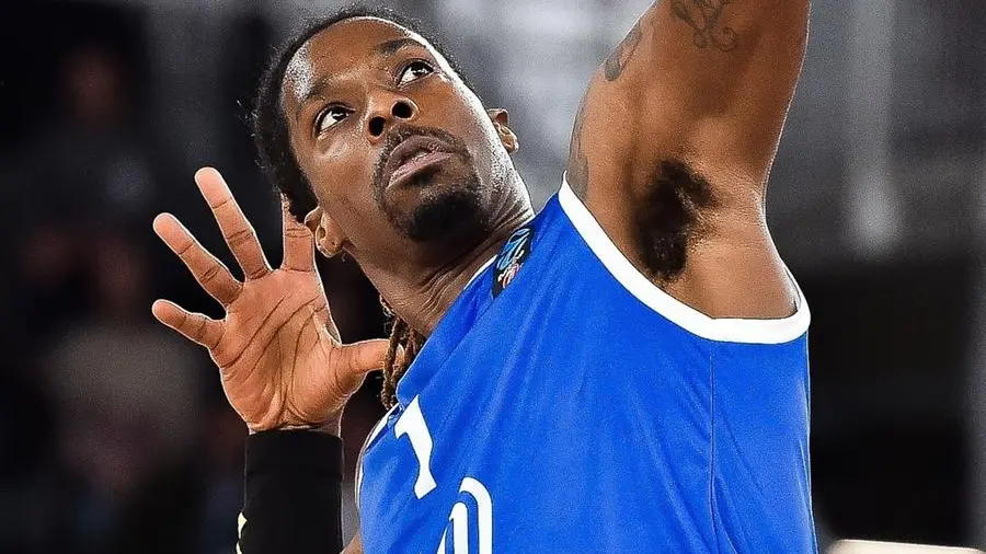 Classe, esperienza, follia: Kenny Gabriel, ala grande della Germani -  Foto New Reporter Checchi © www.giornaledibrescia.it