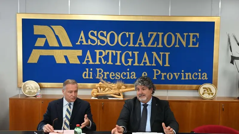 Da sinistra Enrico Mattinzoli e Bortolo Agliardi - © www.giornaledibrescia.it