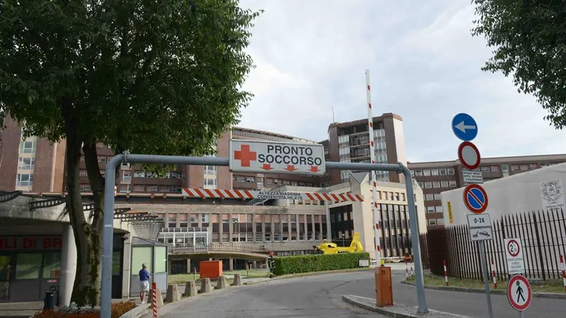 Pronto soccorso dell'ospedale Civile di Brescia (archivio)