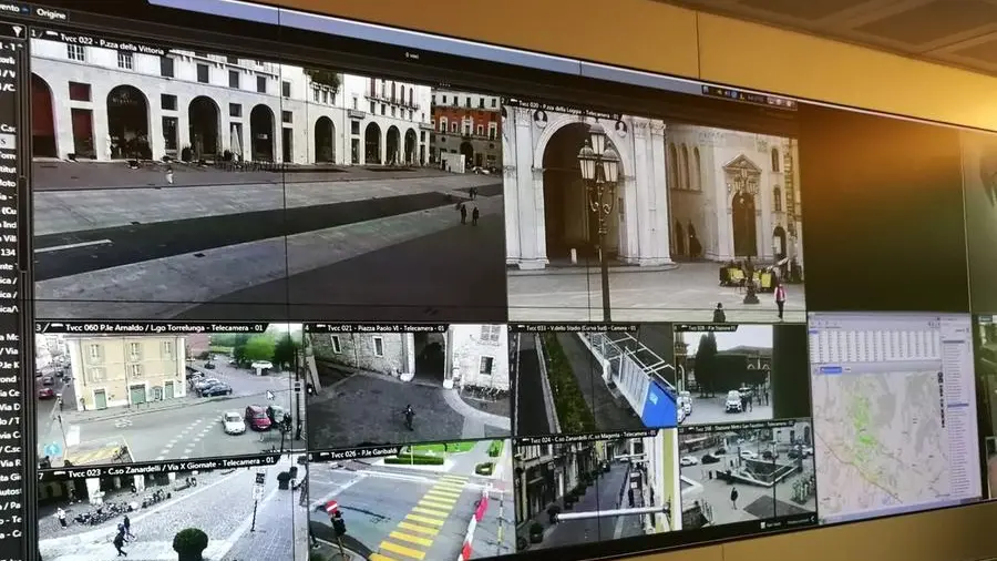 Fondamentali per le indagini le immagini delle telecamere - © www.giornaledibrescia.it