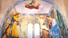 L'affresco di Girolamo Romanino nel convento dell'Annunciata di Rovato - © www.giornaledibrescia.it