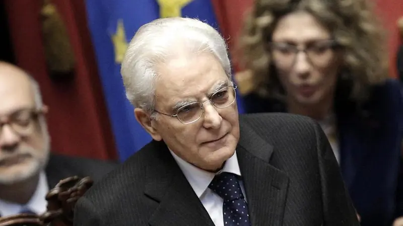 Il Presidente della Repubblica Sergio Mattarella - Foto Ansa © www.giornaledibrescia.it