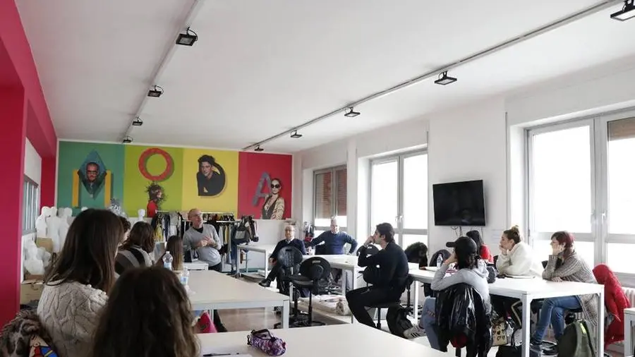 Gli studenti dell'ITS Machina Lonati in aula
